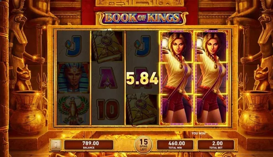 Book of Kings — banner principal en VOdds Casino