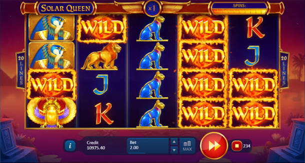 Solar Queen — banner principal en VOdds Casino
