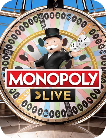 Monopoly Live game show en VOdds Casino
